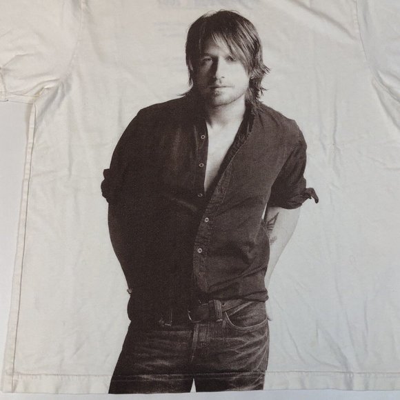 Keith Urban 2007 World Tour Double Sided T-Shirt Adult Size XL - Picture 3 of 7